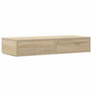 vidaXL Ágyfiókok fiókkal Sonoma tölgy 75 x 36,5 x 16,5 cm Faanyag