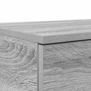 vidaXL Ágyfiókok fiókkal Szürke sonoma 75 x 36.5 x 16.5 cm Faanyag