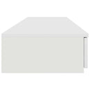 vidaXL Ágyfiókok fiókkal Fehér 160 x 36.5 x 16.5 cm Faanyag