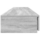 vidaXL Ágyfiókok fiókkal Szürke Sonoma 180 x 36,5 x 16,5 cm Faanyag