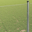 vidaXL Hegesztett Drótháló Kerítés 1000 x 40 cm Ezüst