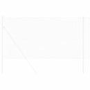 vidaXL Hegesztett Drótháló Kerítés Ezüst 0,4 x 10 m Acél