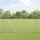 vidaXL Hegesztett Drótháló Kerítés 2500 x 160 cm Ezüst