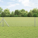 vidaXL Hegesztett Drótháló Kerítés 5000 x 50 cm Ezüst