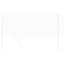 vidaXL Hegesztett Drótháló Kerítés Ezüst 0.8 x 50 m Acél