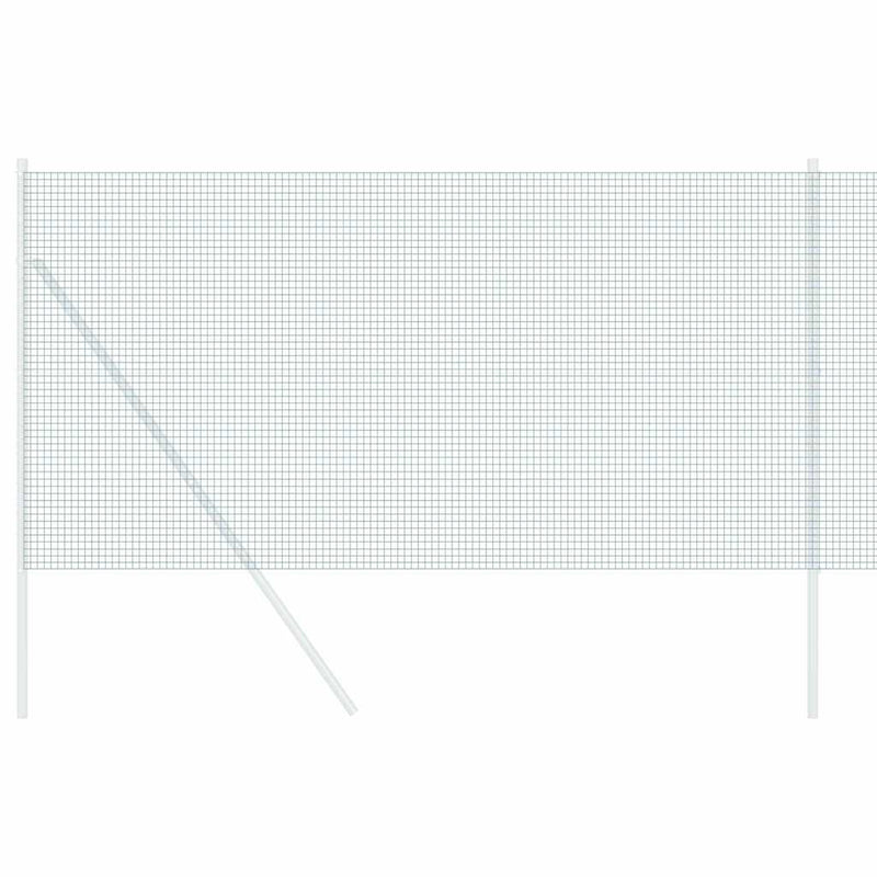 vidaXL Hegesztett Drótháló Kerítés Zöld 1.2 x 10 m Acél