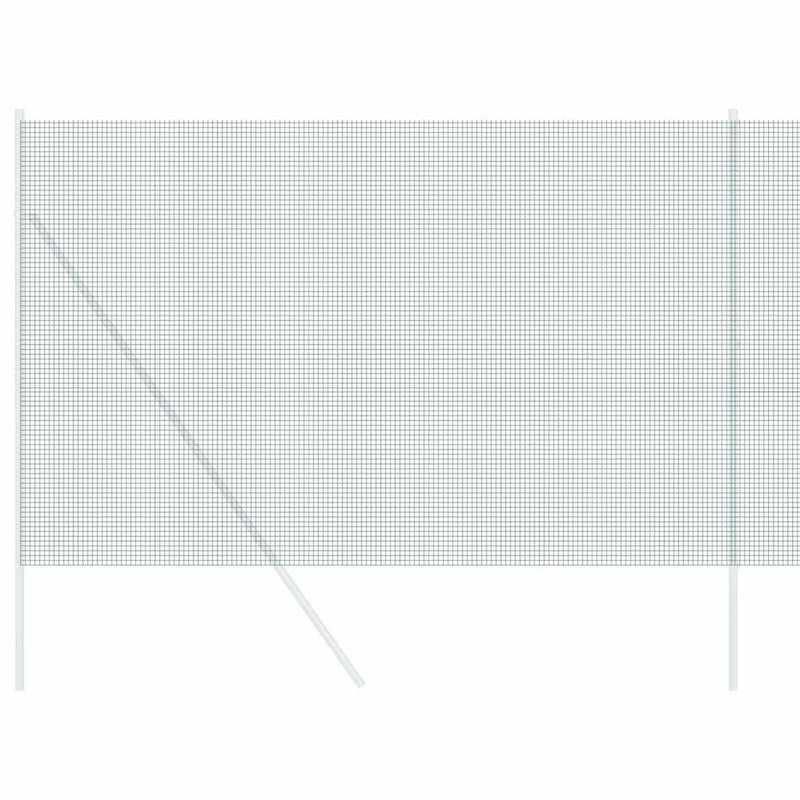 vidaXL Hegesztett Drótháló Kerítés Zöld 1.5 x 10 m Acél