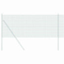 vidaXL Hegesztett Drótháló Kerítés Zöld 0,6 x 25 m Acél