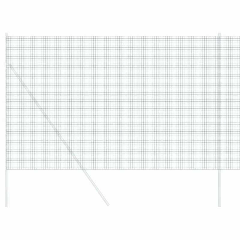 vidaXL Hegesztett Drótháló Kerítés Zöld 1.6 x 25 m Acél