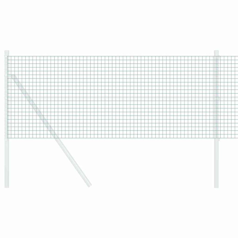 vidaXL Hegesztett Drótháló Kerítés Zöld 0.5 x 50 m Acél