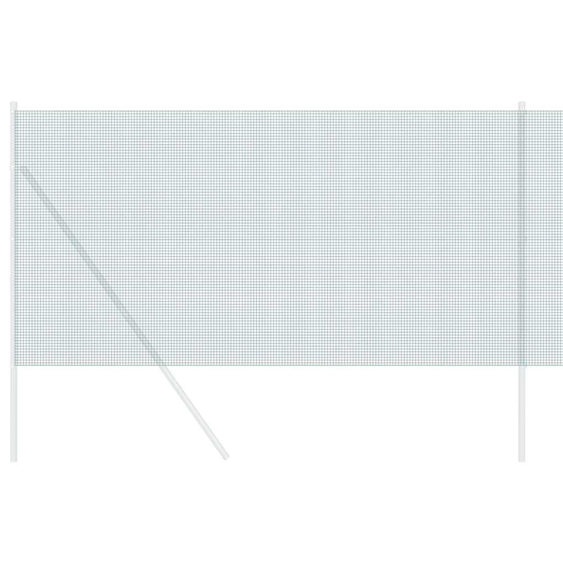 vidaXL Hegesztett Drótháló Kerítés Zöld 1.2 x 50 m Acél