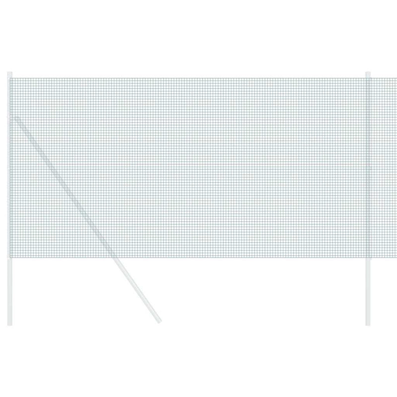 vidaXL Hegesztett Drótháló Kerítés Zöld 1.2 x 50 m Acél