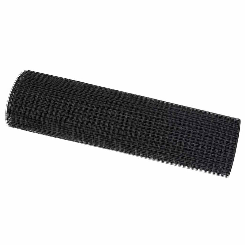 vidaXL Hegesztett Drótháló Kerítés Szürke 0,6 x 10 m Acél