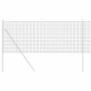 vidaXL Hegesztett Drótháló Kerítés Szürke 0.8 x 10 m Acél