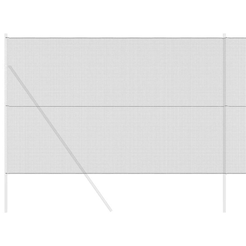 vidaXL Hegesztett Drótháló Kerítés Szürke 1.6 x 10 m Acél