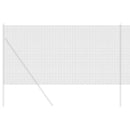 vidaXL Hegesztett Drótháló Kerítés Szürke 1.2 x 25 m Acél