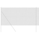 vidaXL Hegesztett Drótháló Kerítés Szürke 1.4 x 25 m Acél