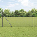 vidaXL Hegesztett Drótháló Kerítés 5000 x 100 cm Szürke