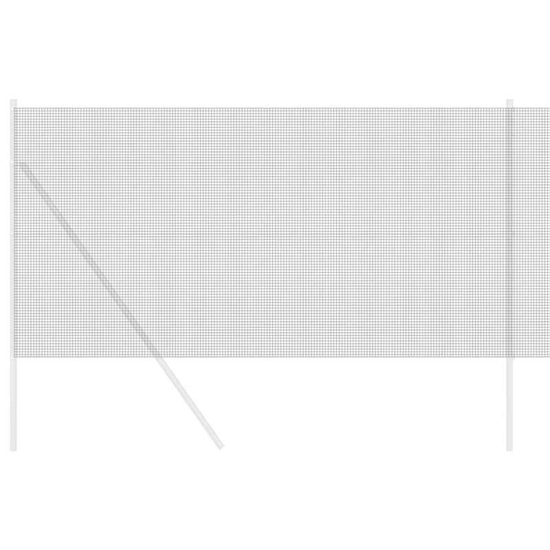 vidaXL Hegesztett Drótháló Kerítés Szürke 1.4 x 50 m Acél