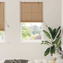 vidaXL Roletta Barna 80 x 220 cm Bambusz