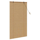 vidaXL Roletta Barna 90 x 160 cm Bambusz