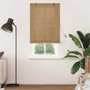 vidaXL Roletta Barna 90 x 220 cm Bambusz