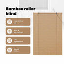 vidaXL Roletta Barna 100 x 160 cm Bambusz