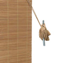 vidaXL Roletta Barna 110 x 160 cm Bambusz
