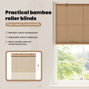 vidaXL Roletta Barna 120 x 160 cm Bambusz