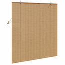 vidaXL Roletta Barna 150 x 160 cm Bambusz