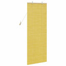 vidaXL Roletta Sárga 60 x 160 cm Bambusz