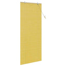 vidaXL Roletta Sárga 80 x 220 cm Bambusz