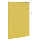 vidaXL Roletta Sárga 110 x 160 cm Bambusz