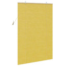 vidaXL Roletta Sárga 120 x 160 cm Bambusz