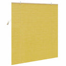 vidaXL Roletta Sárga 140 x 160 cm Bambusz