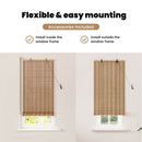 vidaXL Roletta Természet 60 x 220 cm Bambusz