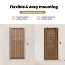 vidaXL Roletta Barna 60 x 160 cm Bambusz
