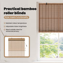 vidaXL Roletta Barna 110 x 220 cm Bambusz