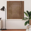 vidaXL Roletta Barna 150 x 160 cm Bambusz