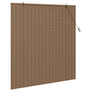 vidaXL Roletta Barna 150 x 160 cm Bambusz
