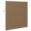 vidaXL Roletta Barna 150 x 160 cm Bambusz