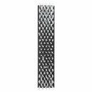 vidaXL Tejkefék Fekete és Fehér 50 x 10 x 6.5 cm Műanyag és Acél
