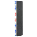 vidaXL Tejkefék Piros és kék 50 x 10 x 6.5 cm Műanyag és Acél