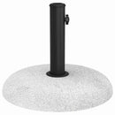 vidaXL Napernyőtalp 20,9kg Világosszürke Beton Kerek