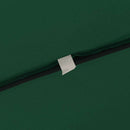 vidaXL Kerti napernyő Zöld és Fekete 295 x 295 x 245 cm