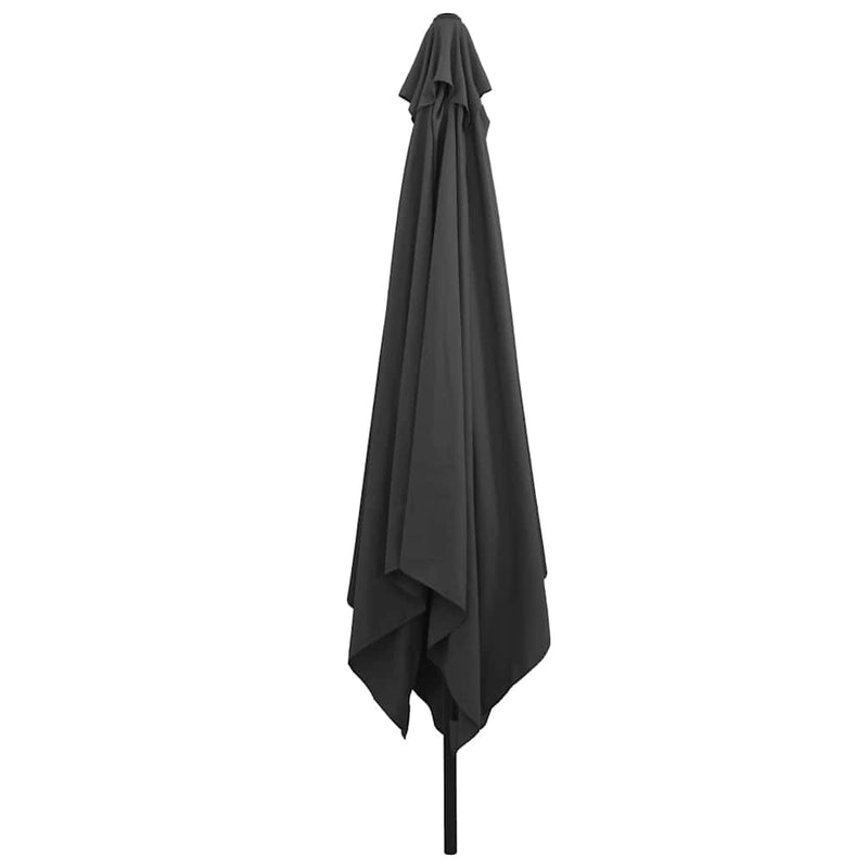 vidaXL Kerti napernyő Antracit és fekete 295 x 295 x 245 cm