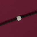 vidaXL Kerti napernyő Piros és Fekete 295 x 295 x 245 cm