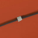 vidaXL Kerti napernyő Piros és Fekete 295 x 295 x 245 cm