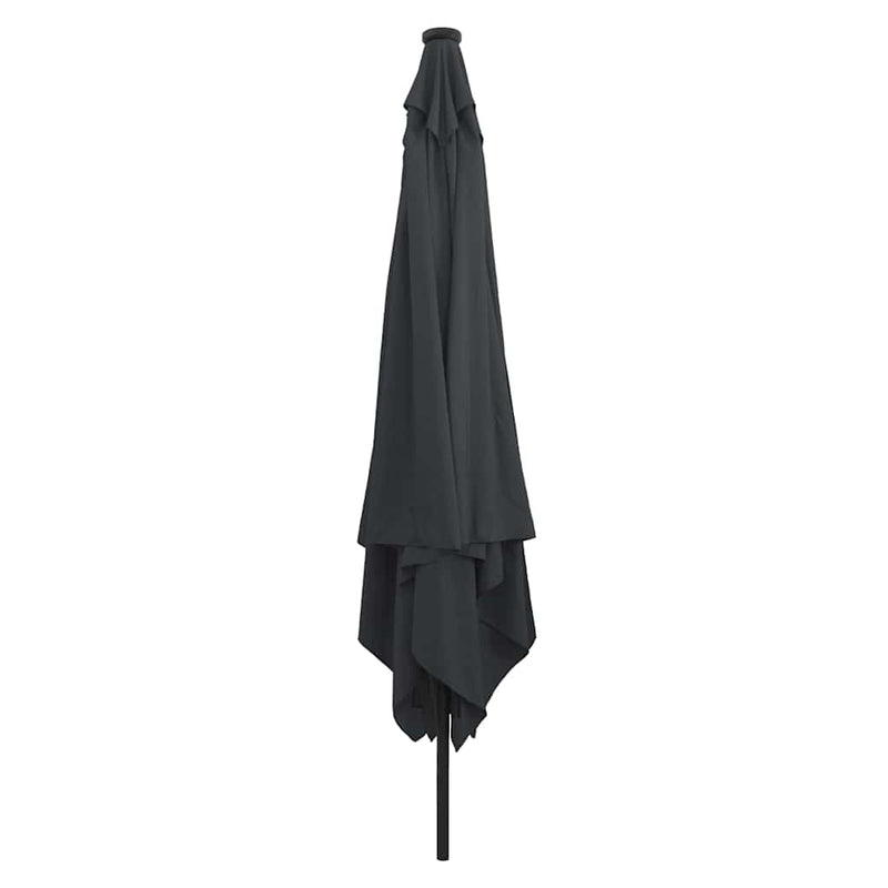 vidaXL Kerti napernyő Antracit és fekete 295 x 295 x 245 cm