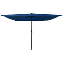 vidaXL Kerti napernyő Kék és Fekete 295 x 295 x 245 cm